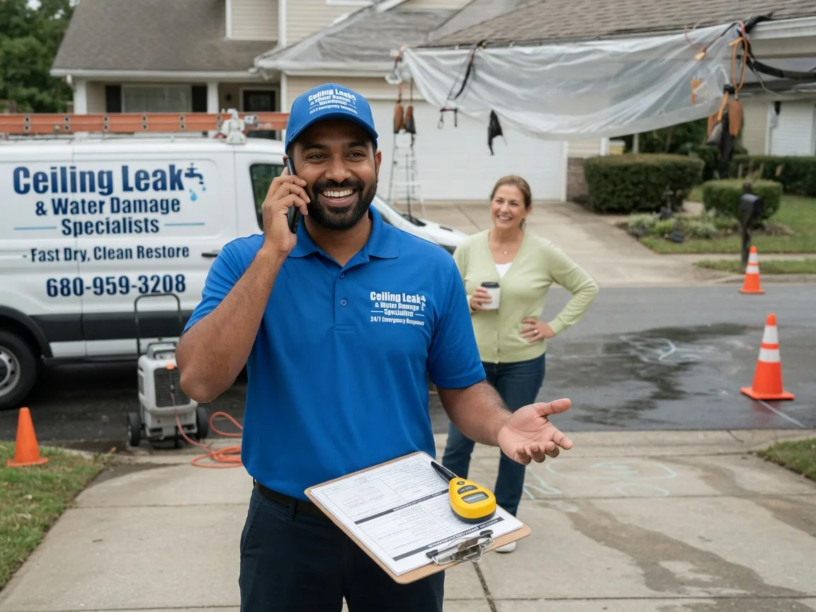 Ceiling Leak Cleanup Herron, MI FAQs